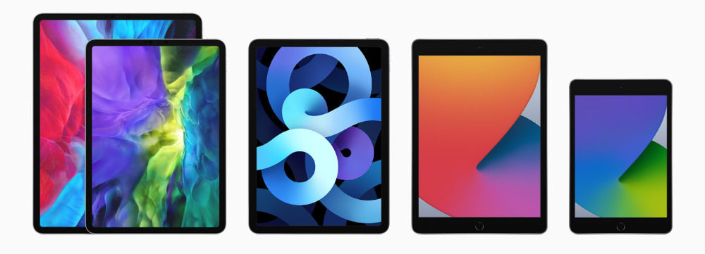Apple's iPad lineup
