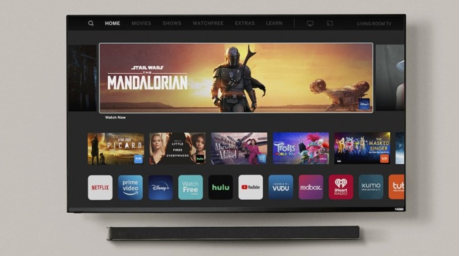Apple TV app is now available on Vizio smart TVs | AppleInsider