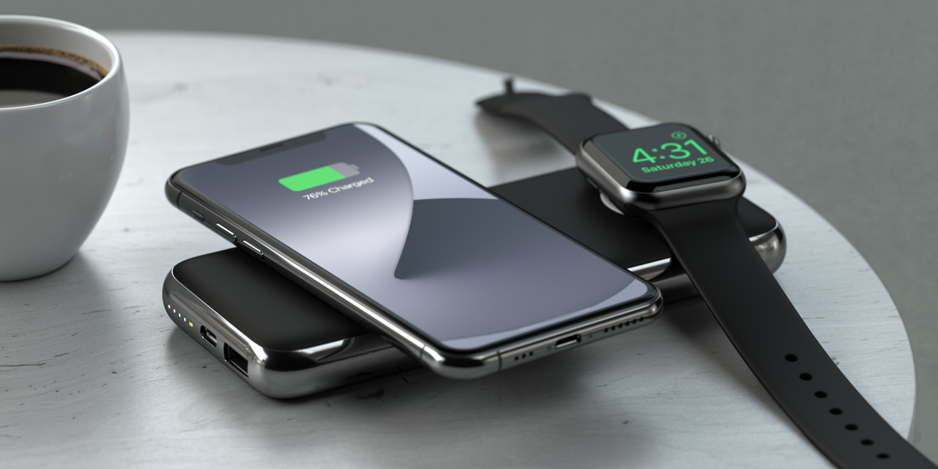 Satechi Quatro Wireless Power Bank powers everything at once