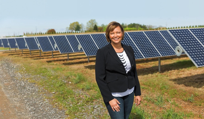 Apple's VP of Environment, Policy and Social Initiatives, Lisa Jackson