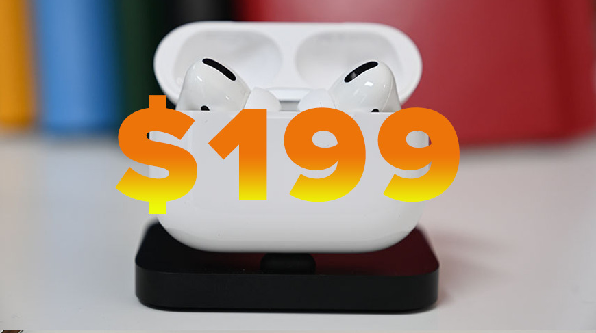 Apple AirPods Pro record low price