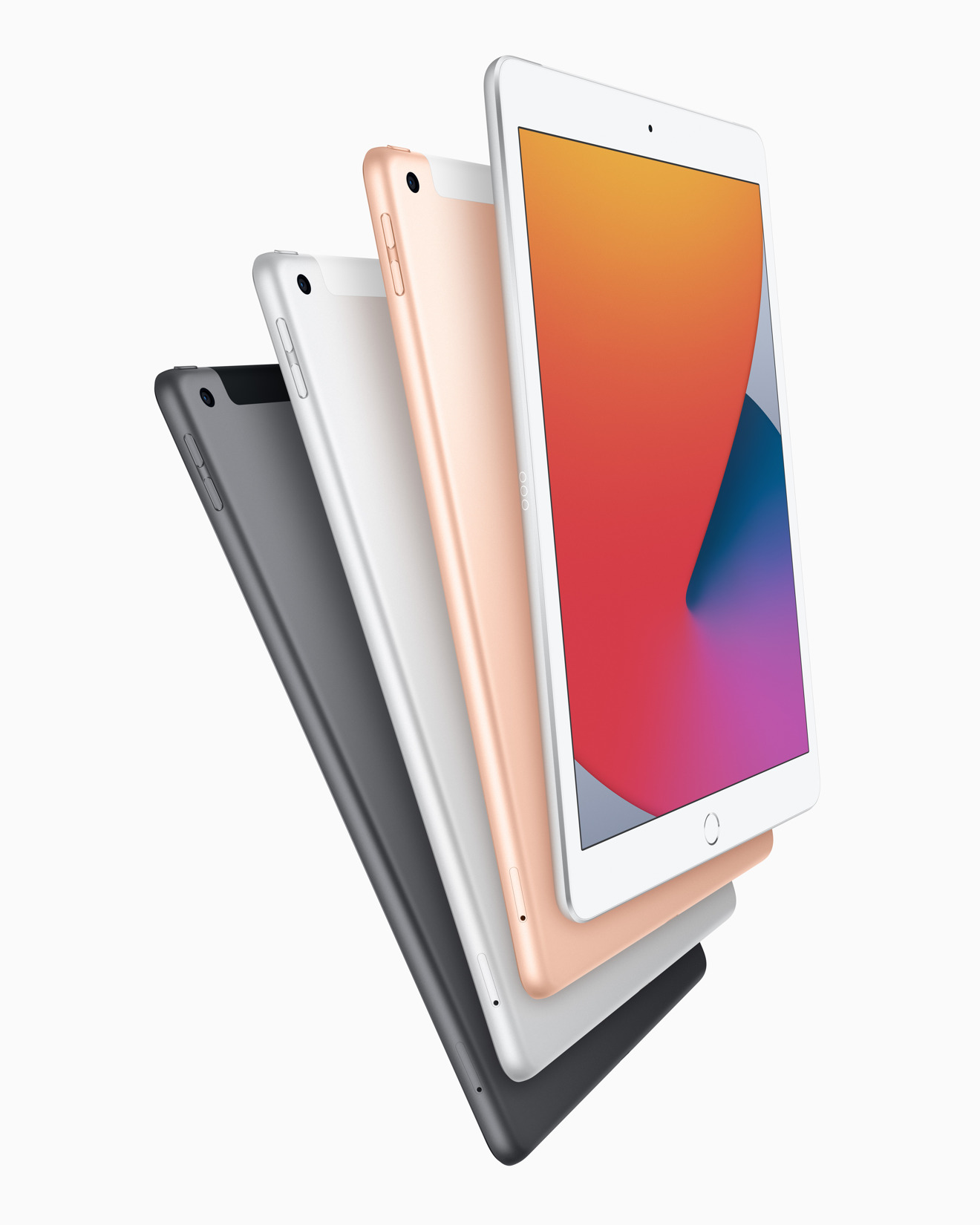 Colors available for the eighth generation iPad