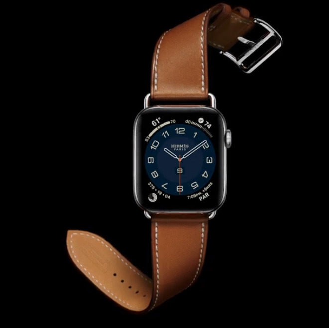 New single-tour Apple Watch Series 6 Hermes band