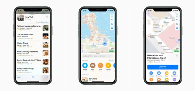 Apple Maps. Credit: Apple