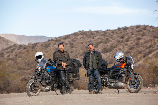 Ewan McGregor and Charley Boorman in