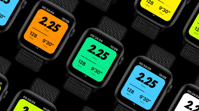 Nike Run Club gains exclusive modular watch face Twilight Mode Streaks AppleInsider