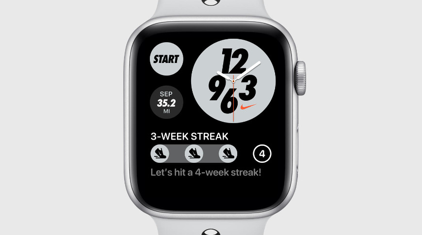 Nike run club hot sale apple watch 3