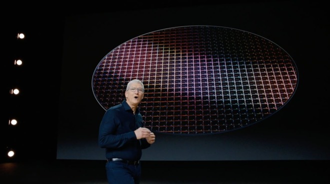 Apple CEO Tim Cook presenting Apple Silicon at WWDC 2020