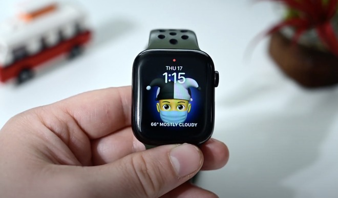 Memoji face in watchOS 7