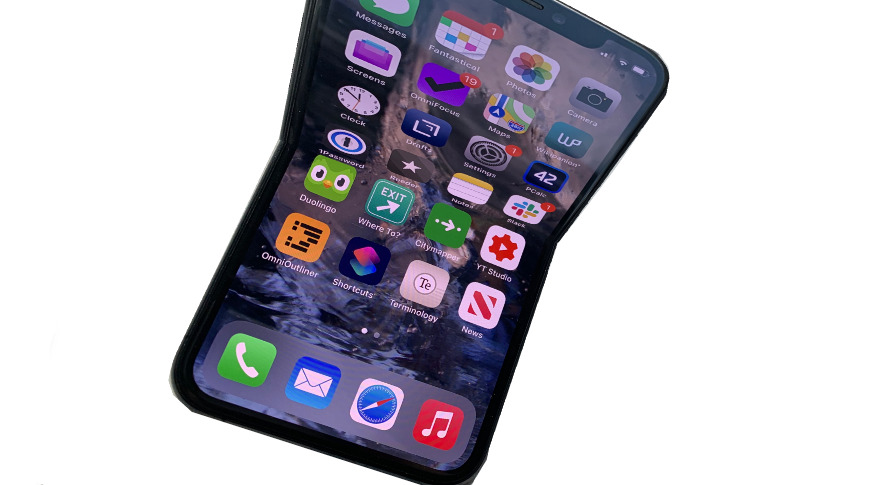 Future folding iPhones may repair scratches or dents in the display by themselves