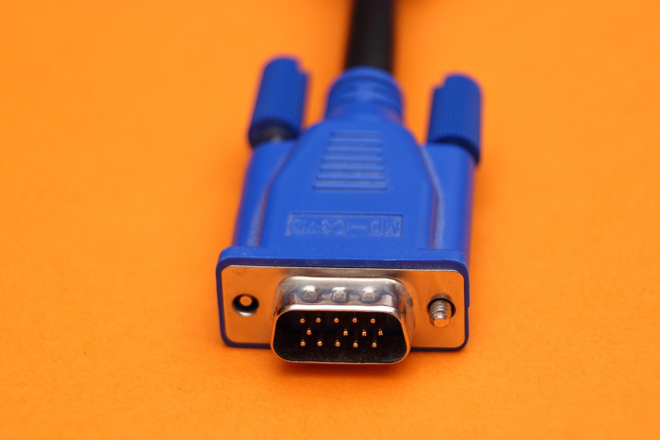 VGA cables are still needed on rare occasions [Pixabay]
