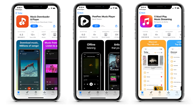 Major record labels file complaints against Apple for music piracy apps