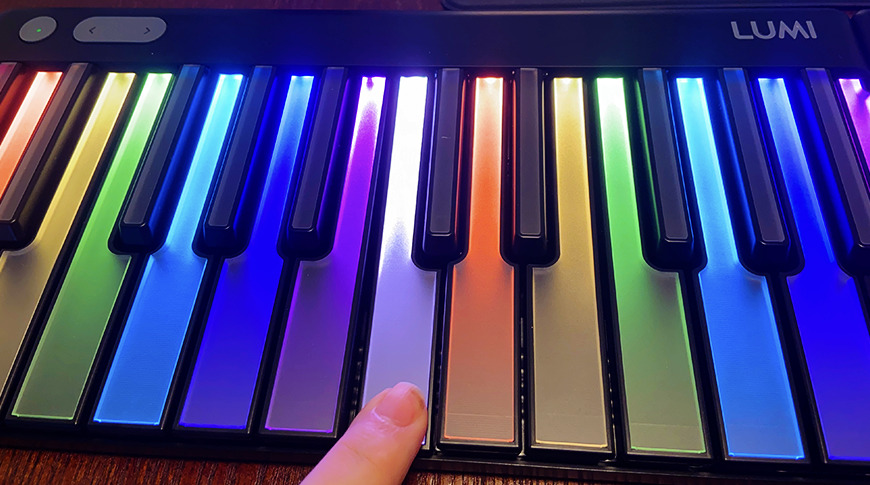 Roli Lumi review: a portable keyboard that lights the way for