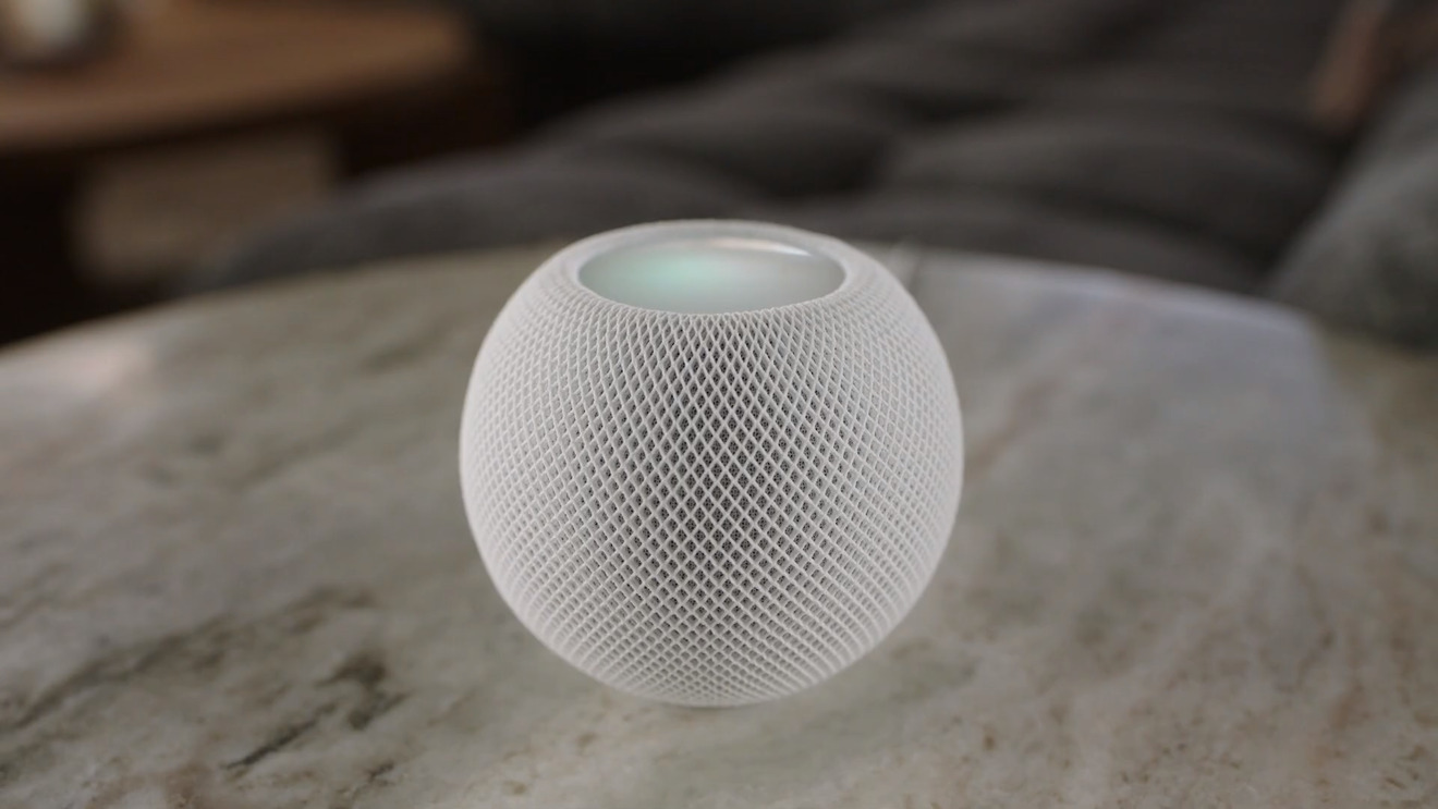 Apple's HomePod mini &mdash;  big sound in a tiny package