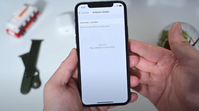 iOS 14.2 public beta three