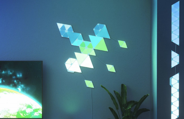 krise ide Panda Nanoleaf launches HomeKit Shapes Triangles and Mini Triangles smart lights  | AppleInsider