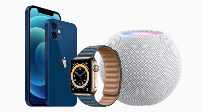 Apple's U1 chip is included in the iPhone 12 and Pro ranges, the Apple Watch Series 6, and the HomePod mini.