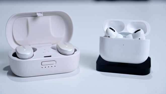 Bose QuietComfort Earbuds versus AirPods Pro