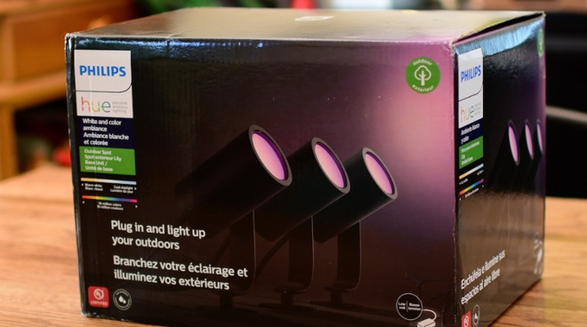 Selected outdoor Hue lights are affected by the replacement program