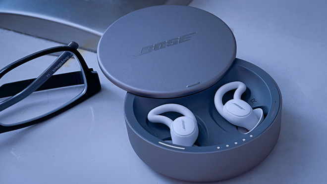 Bose Sleepbuds II in the charging case
