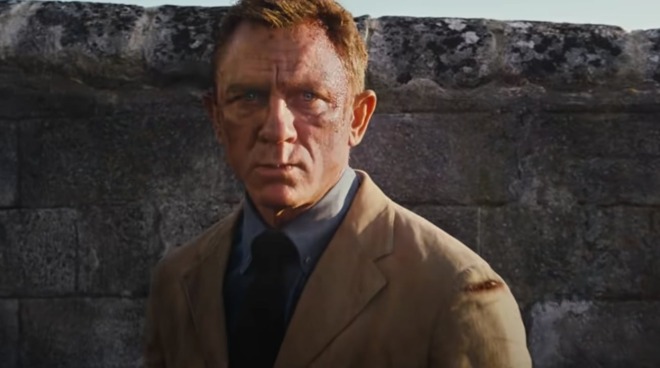 Daniel Craig in the trailer for 'No Time to Die'