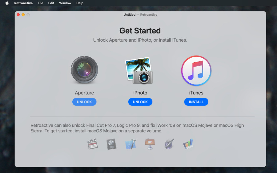 You must have Aperture or iPhoto to install them