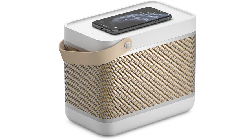 photo of Bang & Olufsen Beolit 20 speaker can charge your iPhone wirelessly image