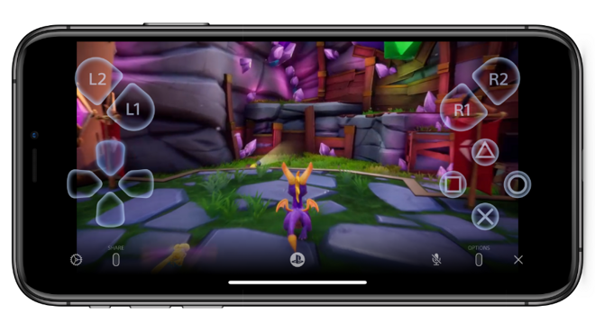 Remote play lets you play your Playstation on your iPhone