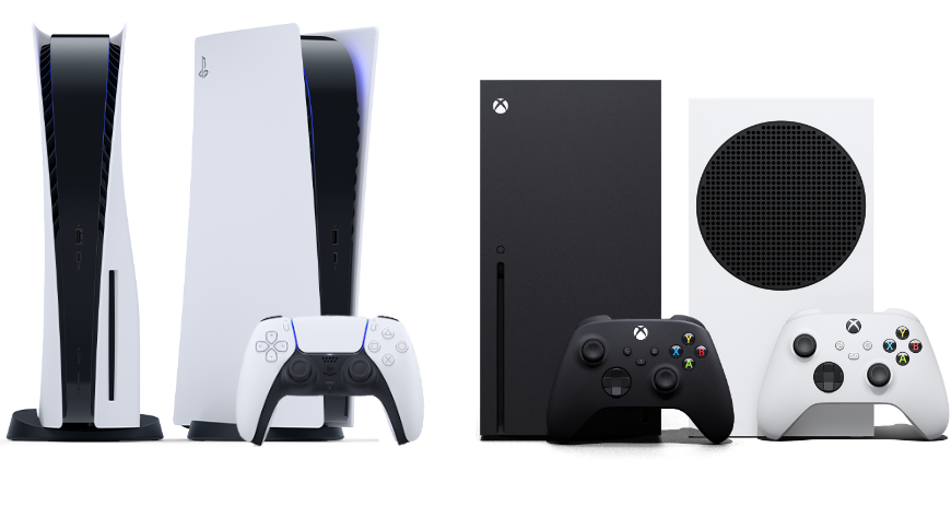 new xbox and playstation consoles