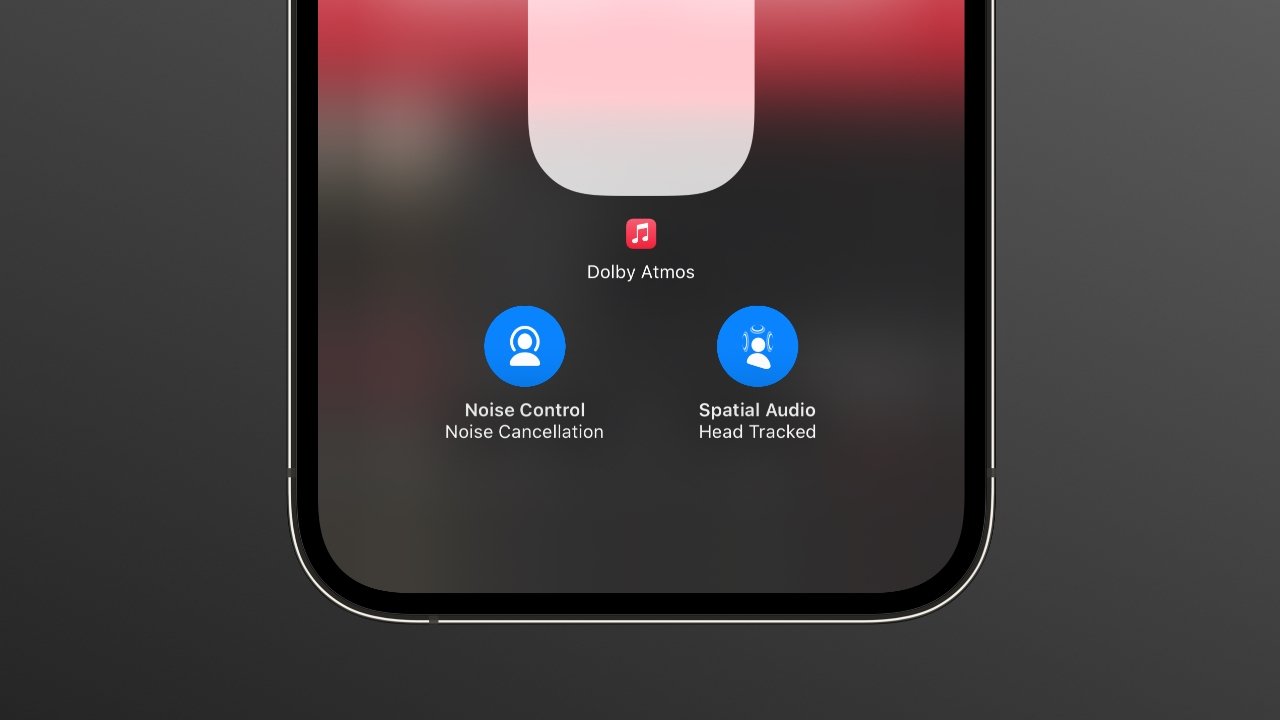 Control different sound modes using Control Center