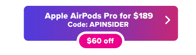 Apple AirPods Pro $189 flash deal