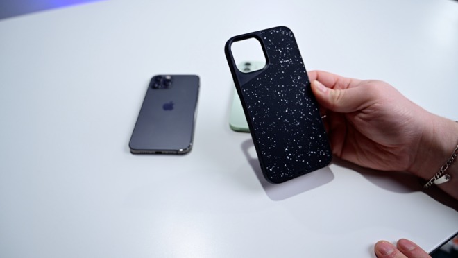 Mous iPhone 12 Pro Limitless 3.0 Case - Speckled Fabric - Mobile