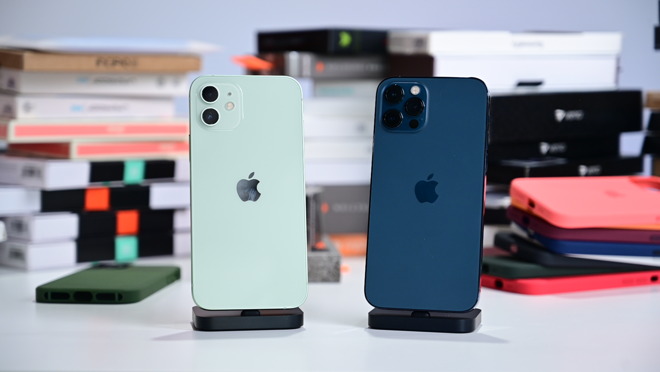 A pile of cases for the iPhone 12 and iPhone 12 Pro