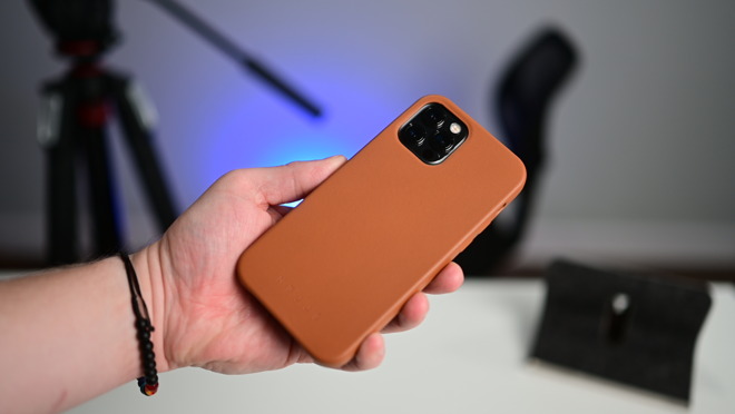 Mujjo brown full leather case
