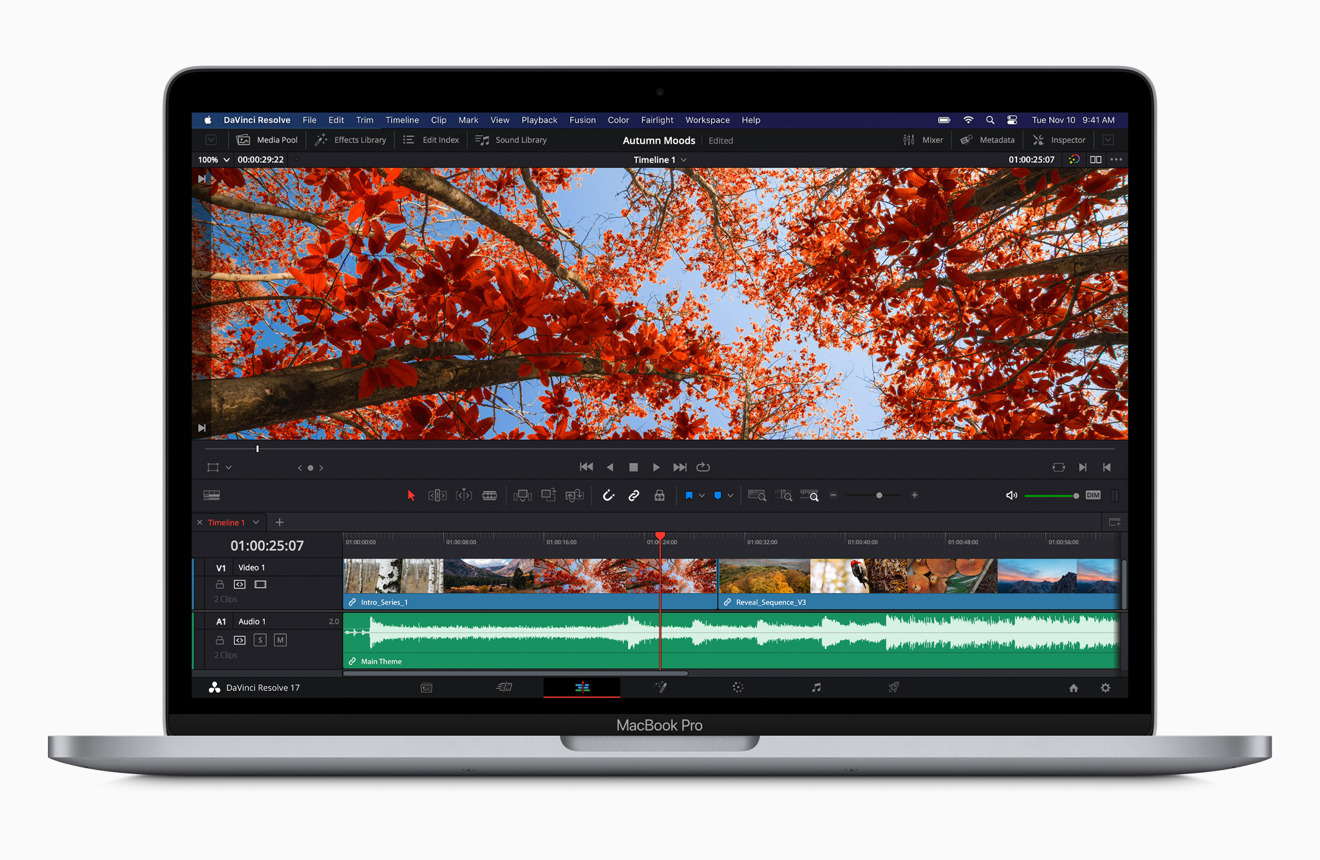 final cut pro vs davinci resolve m1