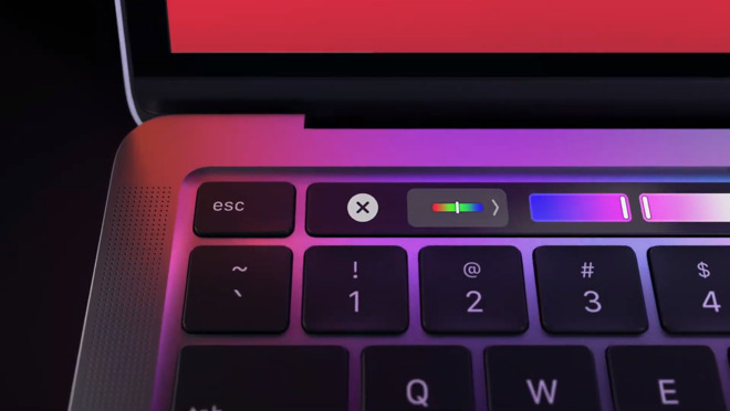 MacBook Pro touch bar