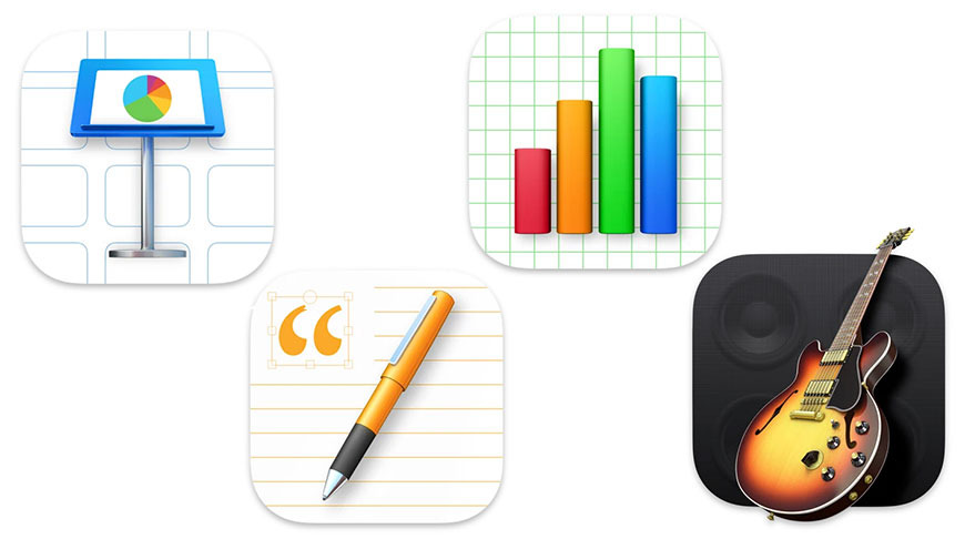 Updated iWork and GarageBand apps get refreshed design for Big Sur ...