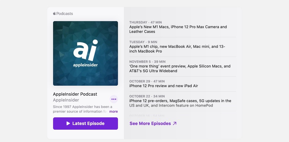 os x podcast player