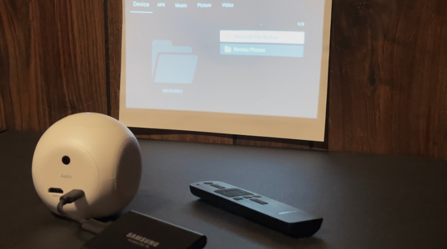 Nebula Astro Portable Projector review: will impress despite 