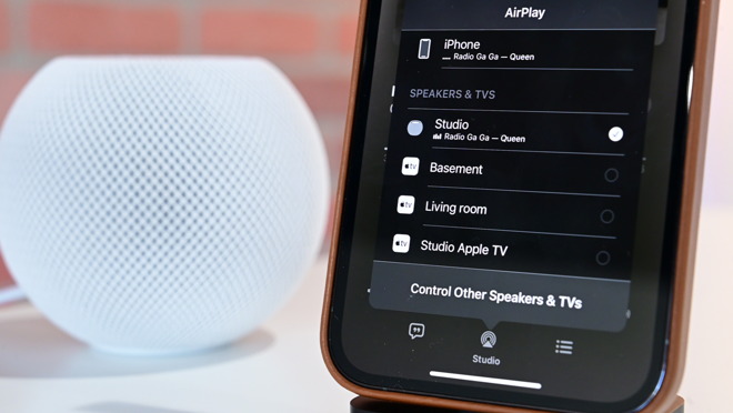 Jamming on HomePod mini