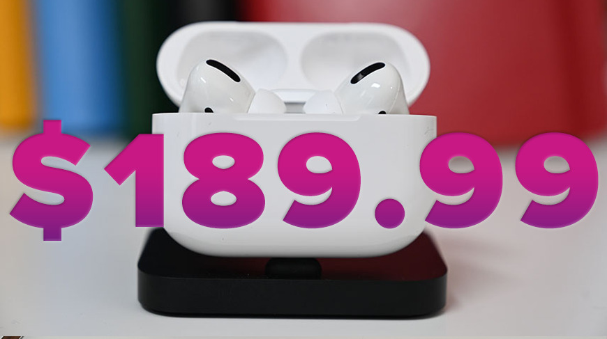 Apple AirPods Pro return to record $189 price, quantities limited AppleInsider