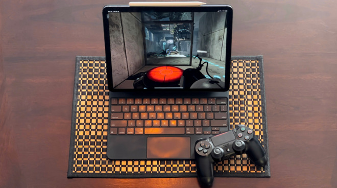 Play games like Portal 2 on your iPad using GeForce Now