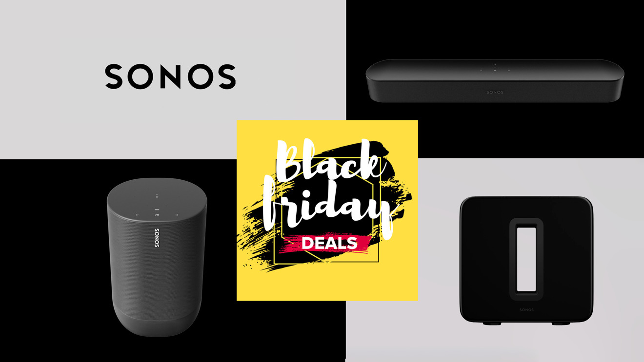 Sonos Black Friday Speaker Deals Offer TripleDigit Savings