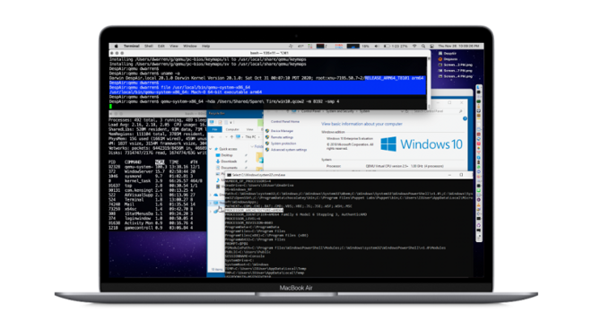 Run ARM based Windows with QEMU