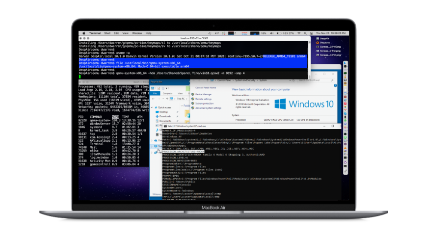 photo of Developer devises workaround to run ARM Windows on M1 Mac image