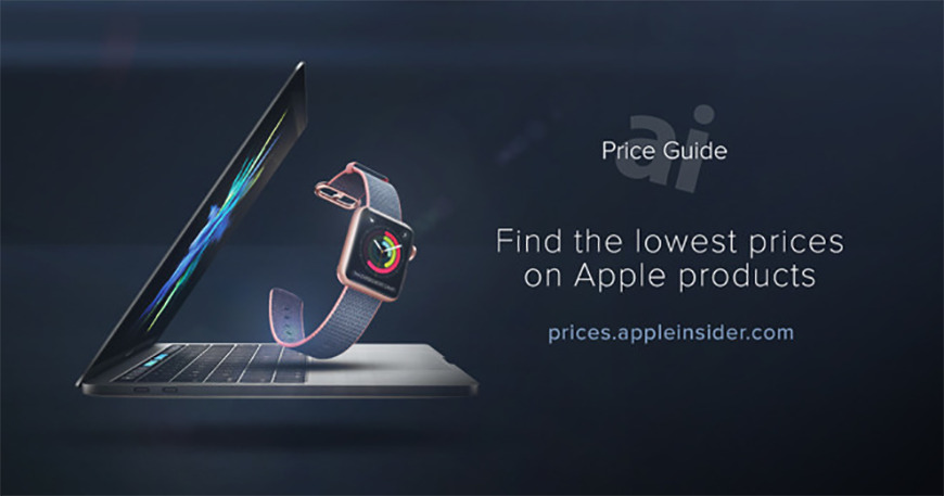 Apple hardware with AppleInsider Price Guide Text