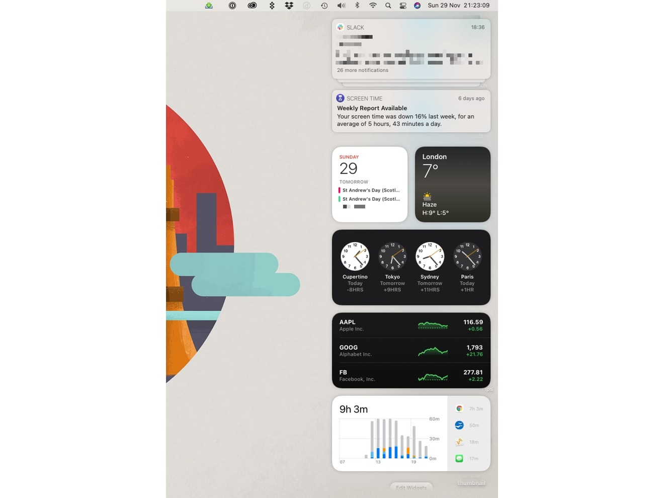 todoist macos widget