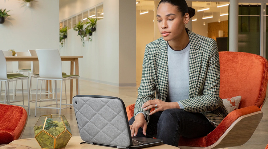 The SuitCase protects your MacBook, even while in use