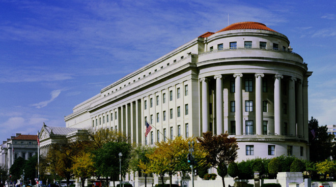 The Federal Trade Commission headquarters.
