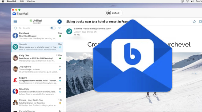 BlueMail on the Mac